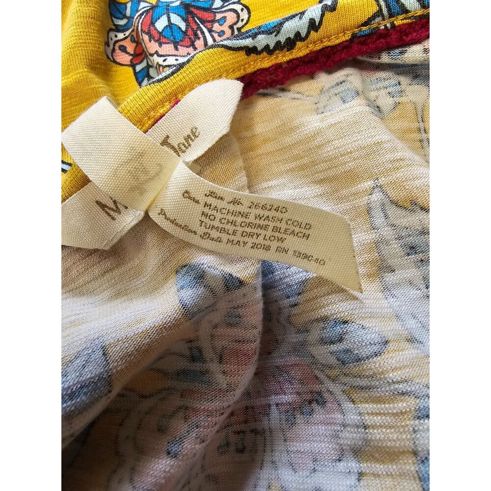 Matilda Jane Women's Floral Dress Yellow A Place in the Sun Pattern Size Medium - Picture 5 of 5